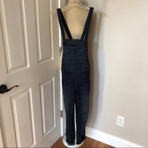 Free People Denim Overalls